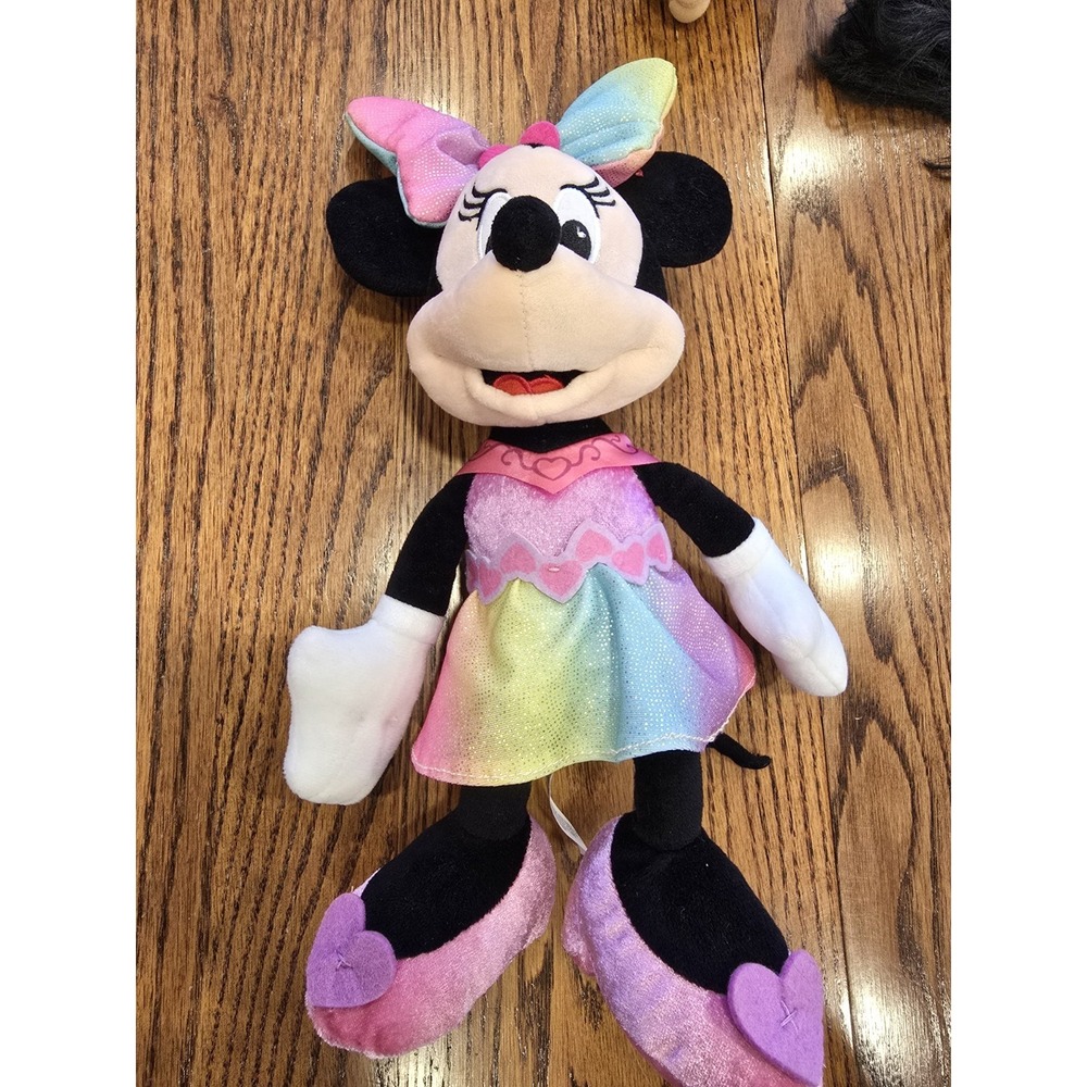 Disney Mickey Mouse Clubhouse Junior Minnie Mouse Singing Talking Light Up Plush